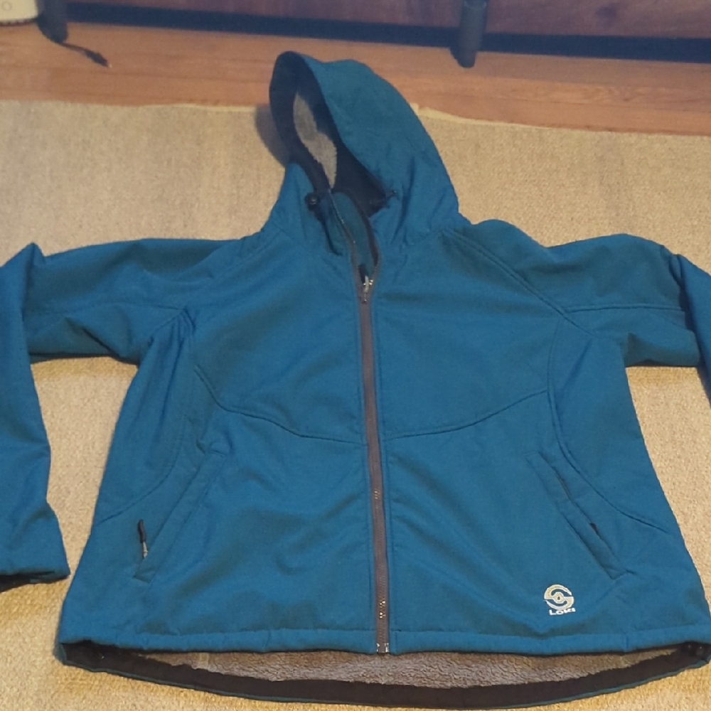 Mens Loki Glacier Jacket Size XL Aqua Blue